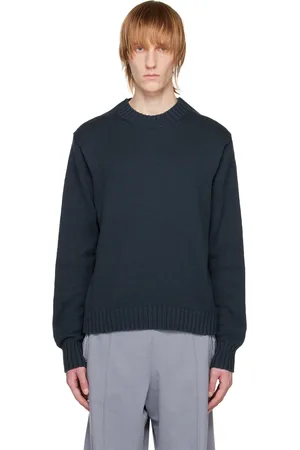 Acne Studios Navy Crewneck Sweater