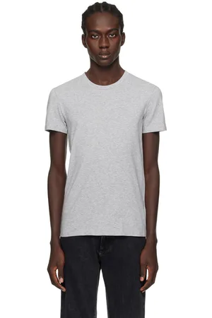 Ermenegildo Zegna Gray Crewneck T-Shirt