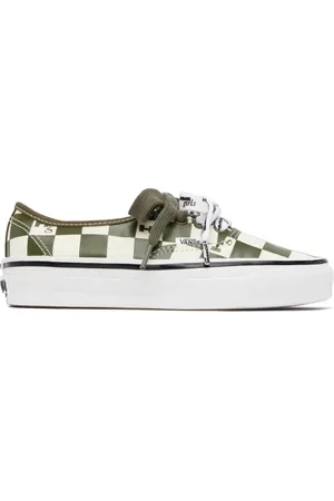 HOMMEGIRLS Green & Beige OTW by Vans Edition Authentic 44 Sneakers