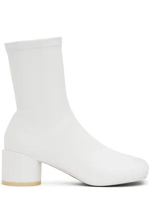 Maison Margiela White Anatomic Boots