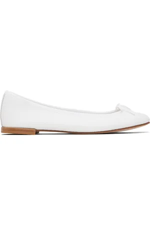Repetto White Cendrillon Ballerina Flats