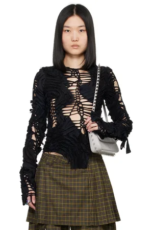 Collina Strada Black Chirp Long Sleeve T-Shirt