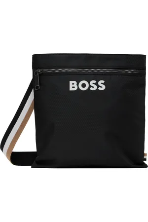 HUGO BOSS Black Contrast Logo Signature Bag