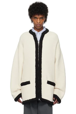 Moschino Off-White Organic Cotton Blend Jacket