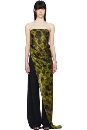 Rick Owens Yellow Hollywood Lido Long Top