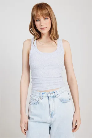 Nude Lucy Organic Rib Singlet