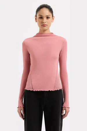 Nude Lucy Alton Mesh Long Sleeve Top