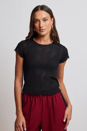 Stylerunner Renee Sheer Mesh Top