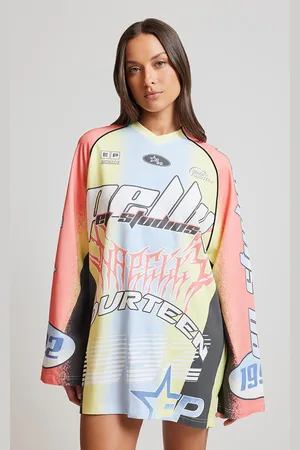 ENA PELLY EP x EP Rally Long Sleeve Tee Dress