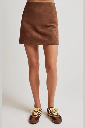 BLANCA Fraser Suede Skirt