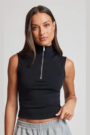 P.E Nation Routine Quarter Zip Tank