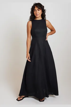 Nude Lucy Gael Linen Maxi Dress
