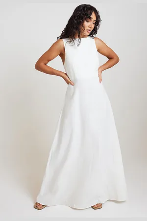 Nude Lucy Gael Linen Maxi Dress
