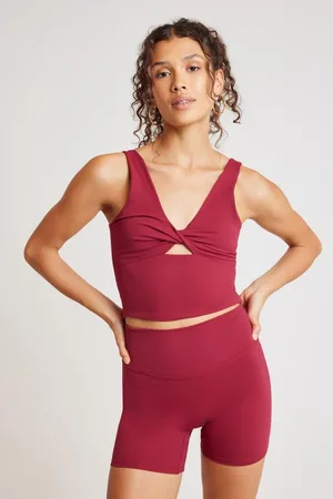 Stylerunner Sense Twist Front Cropped Tank