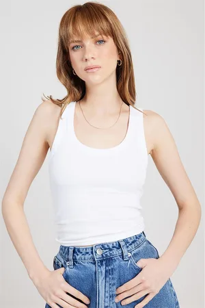 Nude Lucy Organic Rib Singlet
