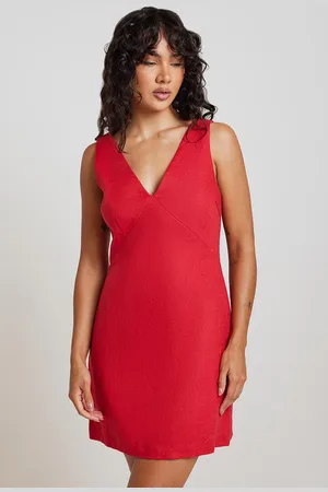 Nude Lucy Blair Linen Mini Dress