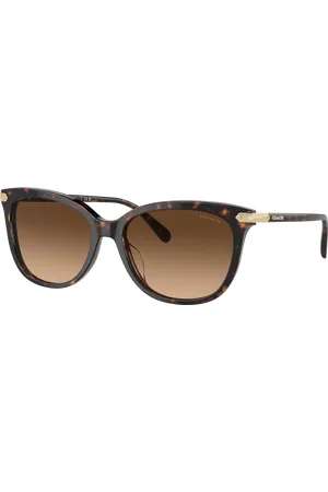 Coach Woman Sunglasses HC8378U CL926 - Frame color: Dark Tortoise, Lens color: