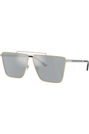 VERSACE Man Sunglasses VE2266 - Frame color: Gold/Silver, Lens color: