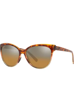 Maui Jim Woman Sunglasses 537 Olu Olu - Frame color: Tortoise Tan, Lens color: