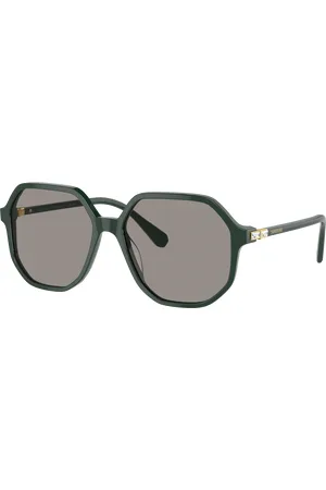 Swarovski Woman Sunglasses SK6003 - Frame color: Green, Lens color: