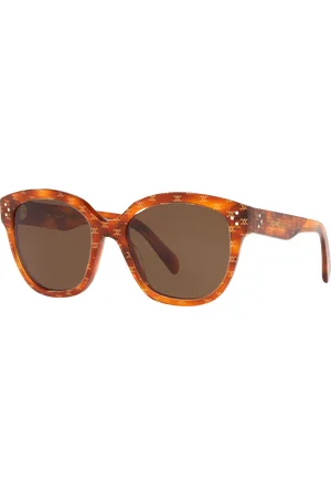Céline Unisex Sunglasses CL40167I - Frame color: Gold, Lens color: