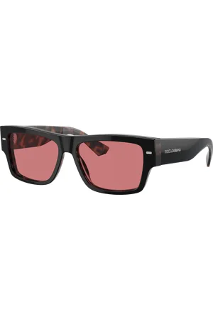 Dolce & Gabbana Man Sunglasses DG4451F - Frame color: Black On Red Havana, Lens color: