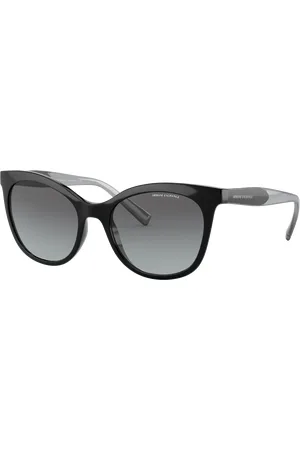 Armani Exchange Woman Sunglasses AX4094S - Frame color: Shiny Black, Lens color: