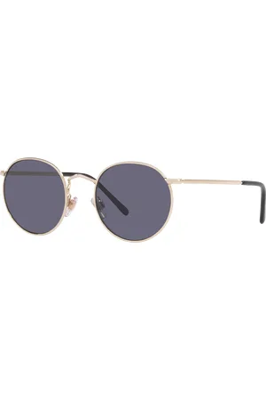 Sunglass Hut Collection Unisex Sunglasses HU1009 - Frame color: Shiny Light Gold, Lens color: