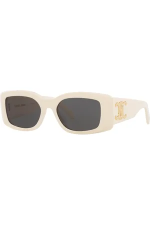 Céline Woman Sunglasses Triomphe Cl40282U - Frame color: Ivory, Lens color: