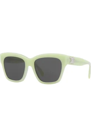 Céline Woman Sunglasses Triomphe - Frame color: Green, Lens color: