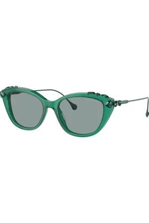 Swarovski Woman Sunglasses SK6010 - Frame color: Opal Green, Lens color:
