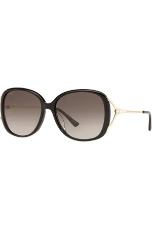 Gucci Woman Sunglasses GG0649SK - Frame color: Black Gold, Lens color:
