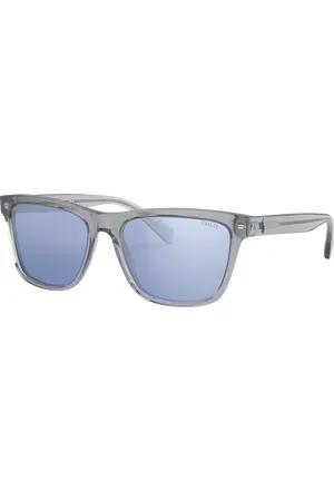 Ralph Lauren Man Sunglasses PH4167 - Frame color: Shiny Transparent Grey, Lens color: