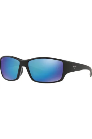 Maui Jim Man Sunglasses Local Kine - Frame color: Black, Lens color: