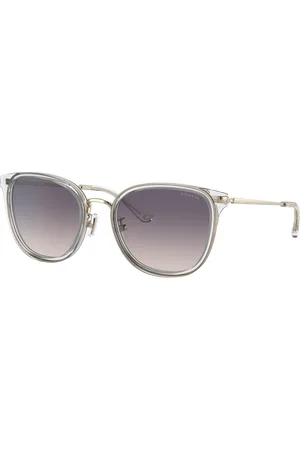 Coach Woman Sunglasses HC7135 C7999 - Frame color: Light Gold/Crystal, Lens color: