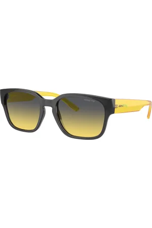 Arnette Man Sunglasses AN4325 Hamie - Frame color: Transparent Grey, Lens color: Yellow/Dark Grey