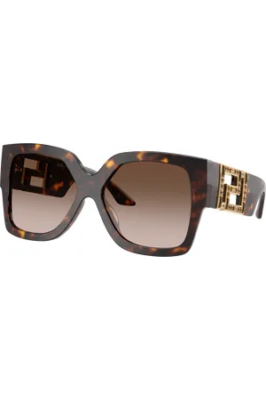 VERSACE Woman Sunglasses VE4402 - Frame color: Havana, Lens color: