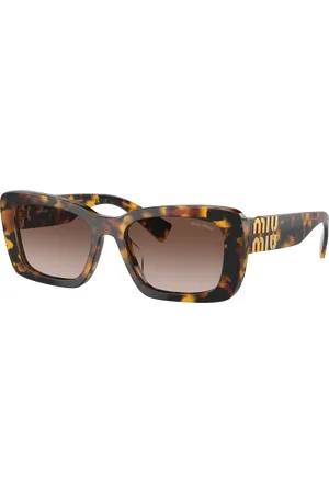Miu Miu Woman Sunglasses MU 07YS - Frame color: Honey Havana, Lens color: