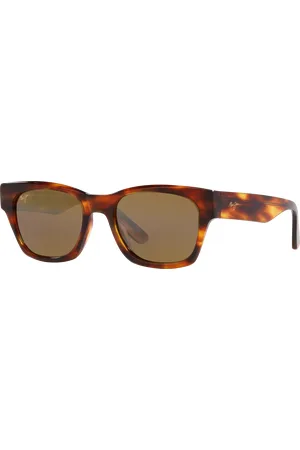 Maui Jim Unisex Sunglasses Valley Isle - Frame color: Tortoise, Lens color: