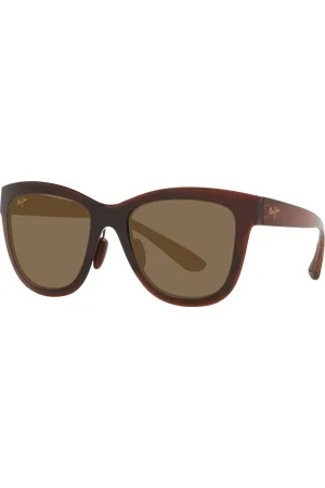 Maui Jim Woman Sunglasses ANUENUE - Frame color: Brown Clear, Lens color: