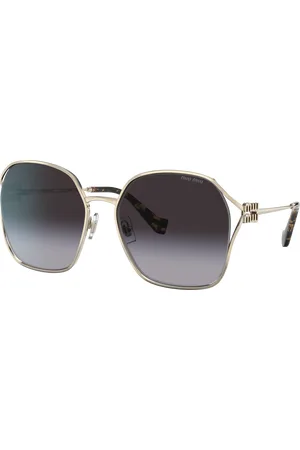 Miu Miu Woman Sunglasses MU 52WS - Frame color: Pale Gold, Lens color: