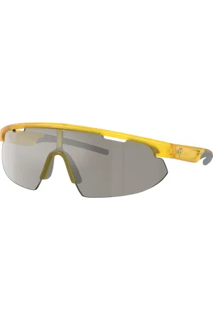 FERRARI Unisex Sunglasses FZ6004U - Frame color: Opal Matte Yellow, Lens color: