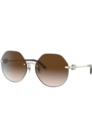 Tiffany & Co. Woman Sunglasses TF3077 - Frame color: Pale Gold, Lens color: