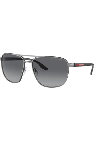 Prada Man Sunglasses PS 50YS - Frame color: Gunmetal, Lens color: