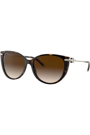 Tiffany & Co. Woman Sunglasses TF4178F - Frame color: Havana, Lens color: