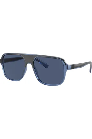 Dolce & Gabbana Man Sunglasses DG6134 - Frame color: Transparent Blue/Black, Lens color: