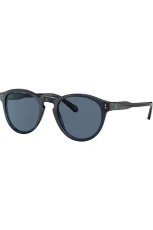 Ralph Lauren Man Sunglasses PH4172 - Frame color: Shiny Transparent Blue, Lens color: