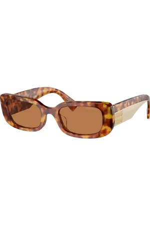 Miu Miu Woman Sunglasses MU 08YS - Frame color: Light Havana, Lens color: