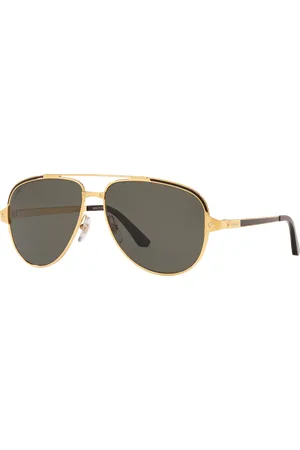 Cartier Man Sunglasses CT0192S - Frame color: Gold Shiny, Lens color: