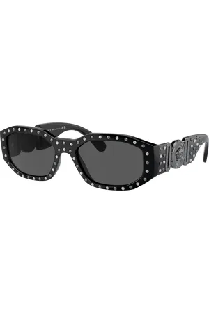 VERSACE Unisex Sunglasses VE4361 Biggie - Frame color: Black, Lens color: